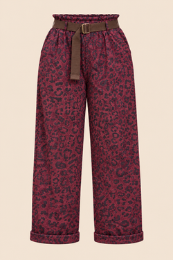Pantalon leopard