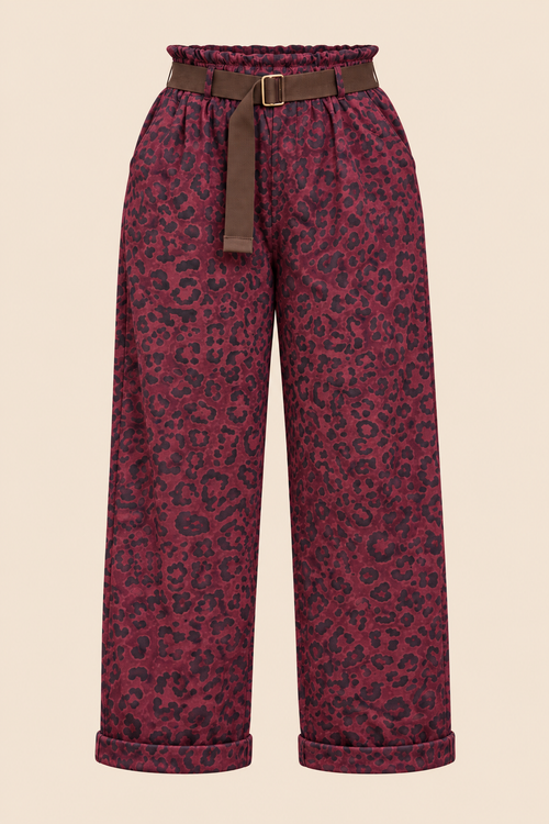 Pantalon leopard