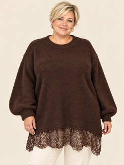 Pull dentelles