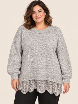 Pull dentelles