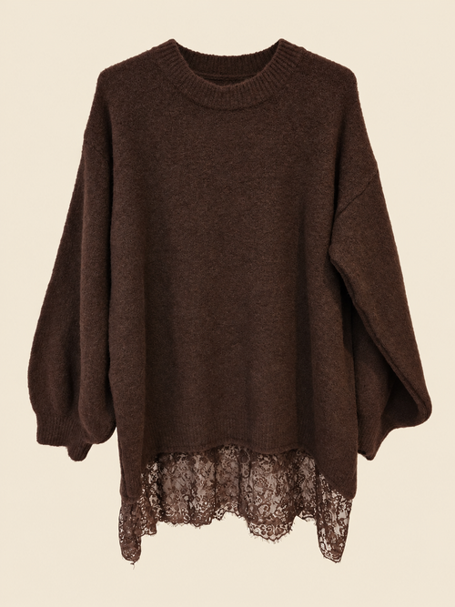 Pull dentelles