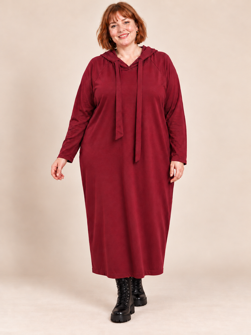 Robe capuche