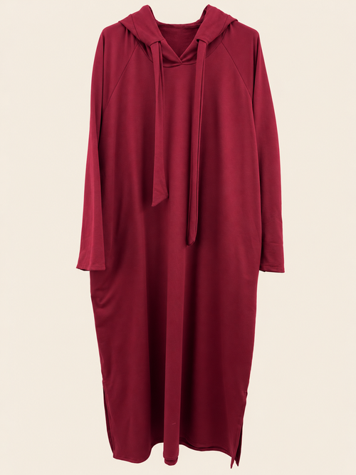 Robe capuche
