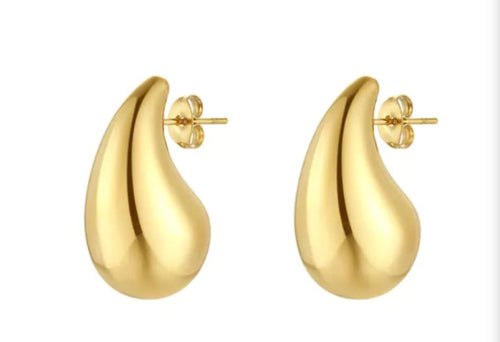 Boucle d'oreilles Gouttes d'eau