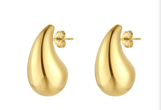 Boucle d'oreilles Gouttes d'eau