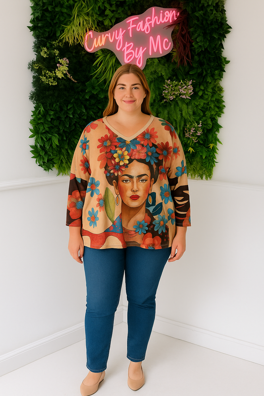 Blouse Frida Flowers