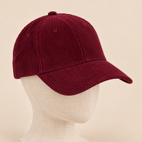 Casquette velours