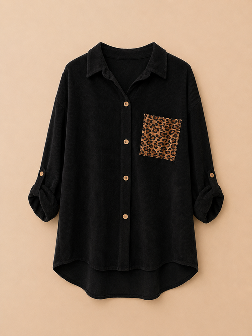 Chemise velours