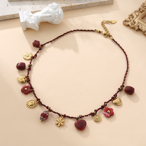 Collier Red Gold