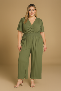 Combinaison plissée