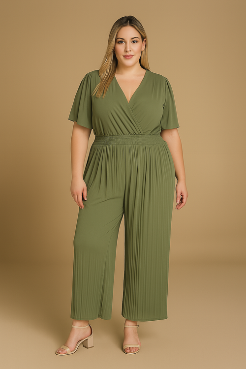 Combinaison plissée