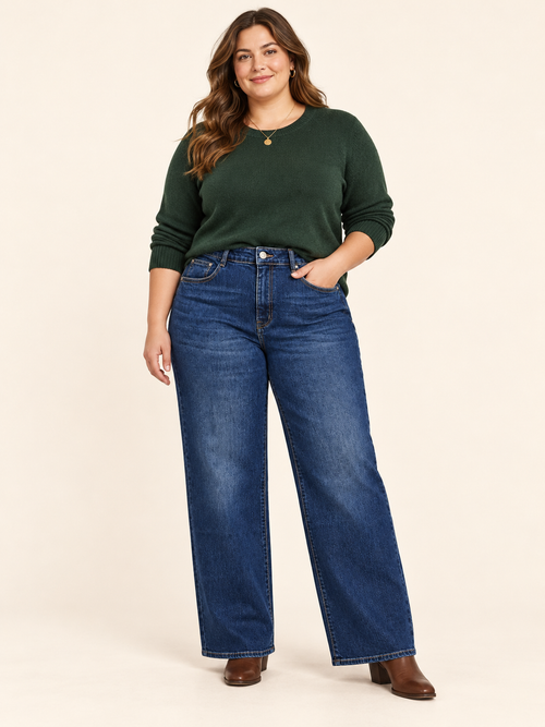 Jeans coupe large