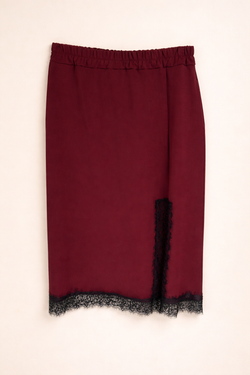 Jupe Elegance Bordeau