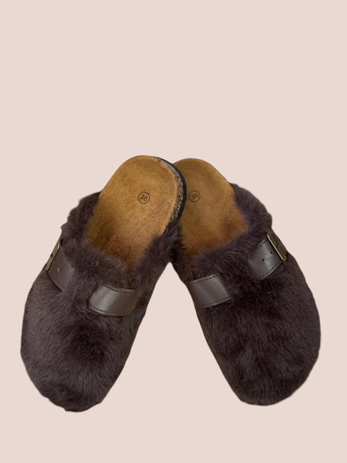 Mules fourrure