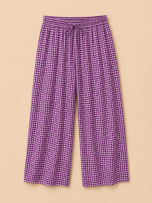 Pantalon Vichy