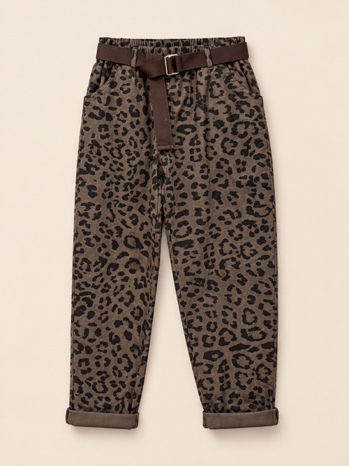 Pantalon leopard