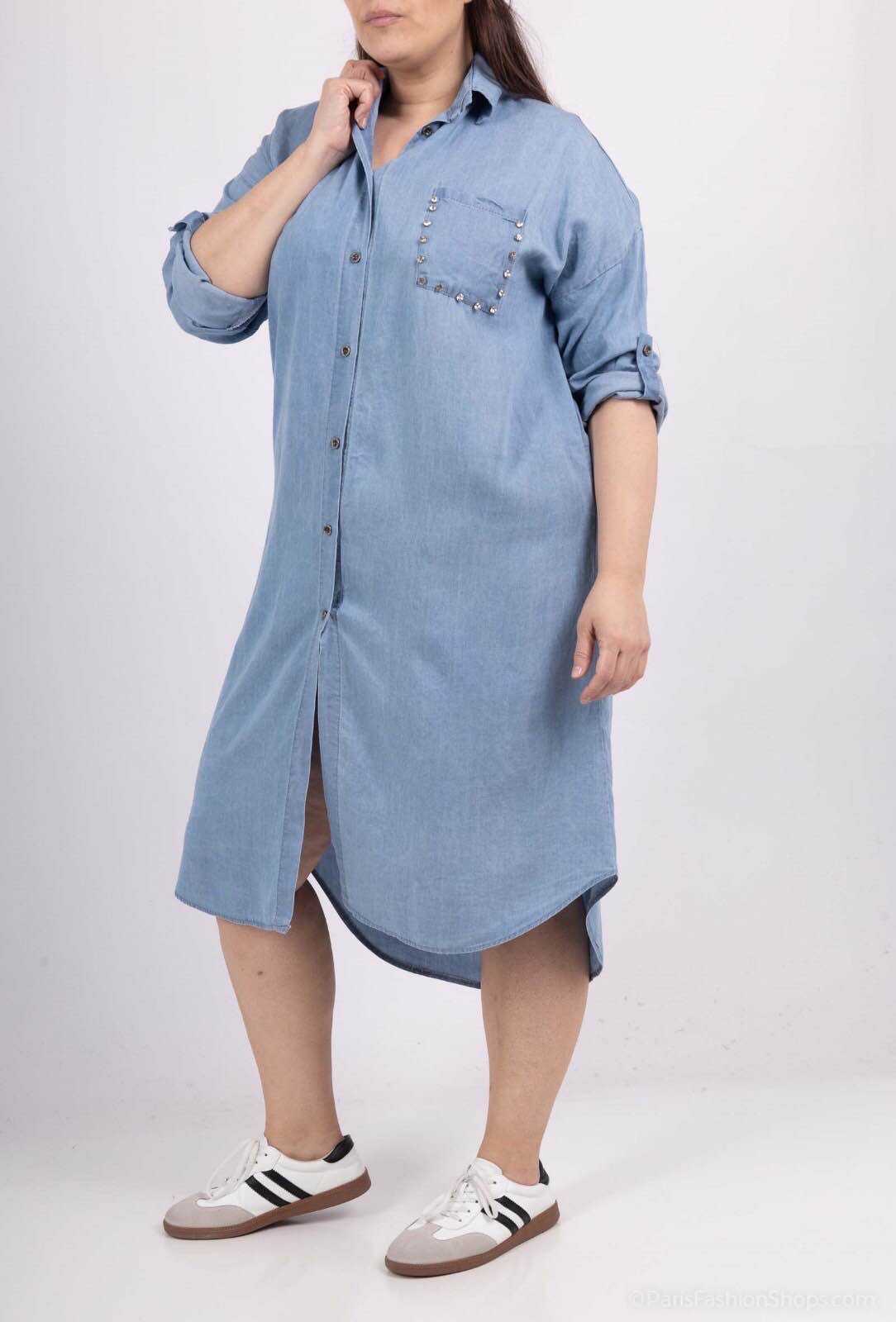 Robe jeans