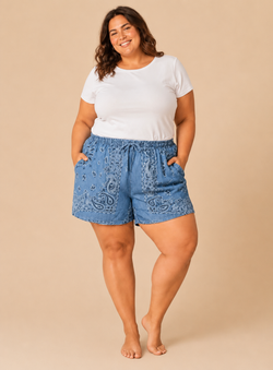Short Jeans Bandana
