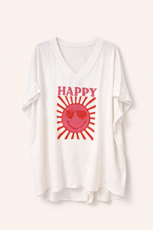 T-Shirt Happy