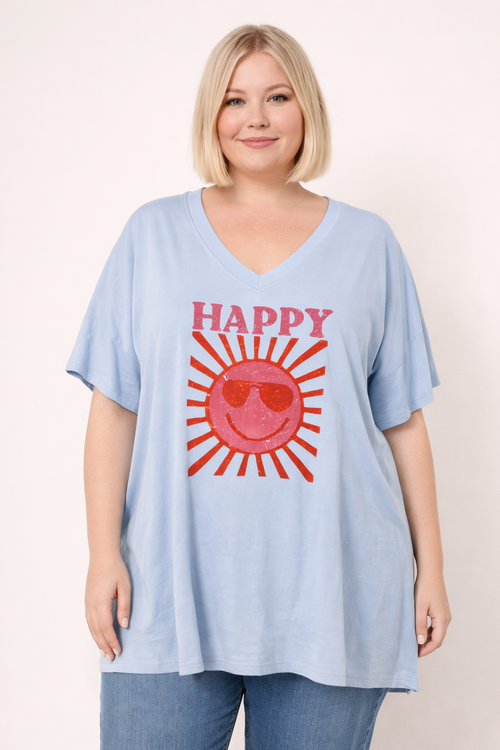 T-Shirt Happy