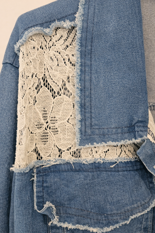 Veste jeans Boheme